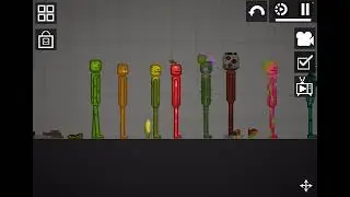 Evil Machine destroys people in Melon Playground!