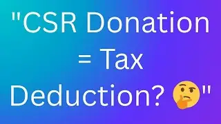 Can You Claim 80G Deduction for CSR Donations? ITAT Clarifies!