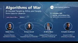 Algorithms of War AI-Assisted Targeting, Ethics, and Society from Gaza to Lebanon
