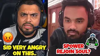 Spower Rejoin Soul? - Manya Reply🤯 Sid Very Angry🤬