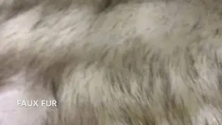 LEOPARD PRINT FAUX FUR