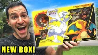 *NEW POKEMON CARDS CHARIZARD BOX!* Opening Reshiram FIGURE COLLECTION GX Box With UNIFIED MINDS!
