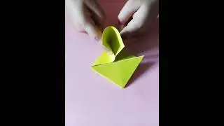 Origami frog 🐸
