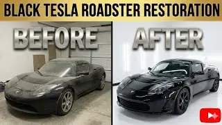 AMAZING WORK RESTORATION TESLA ROADSTER