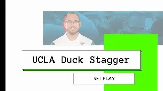 BASKETBALL SET PLAY - UCLA Duck Stagger