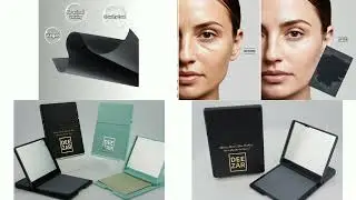 DEEZAR Premium oil blotting paper for oily face #amazon #skincare #viralvideo #oilyskin
