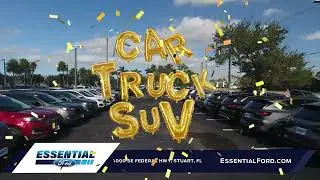 Make it your New Year&rsquo;s resolution to drive in style with a new car from Essential Ford of Stuart