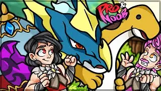 PAL BREEDING IS INSANE - Pro and Noob VS Palworld! (Pokemon With Guns is SO WEIRD)