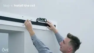 OVE DORIAN Barn Door Double 18+18 Installation