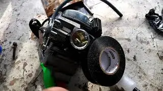 1993 Yamaha Riva 125 (Yamaha Beluga) Carburetor replacement PT 1
