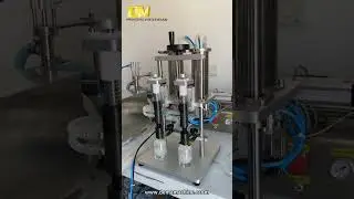 DEMA machine 2-head perfume filling machine💧 #packagingmachine #fillingmachine
