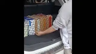 Red De Malla De Almacenamiento Para Maletero De Auto