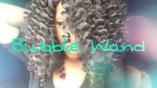 Natural Looking Twist Out: Freetress Equal Bubble Wand