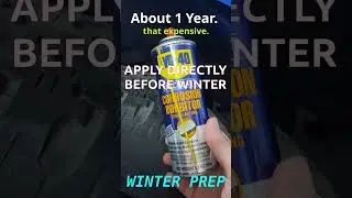 Do this before winter to prevent rust on your vehicle