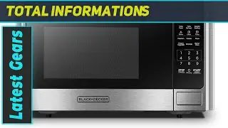 Black + Decker Digital Countertop Microwave: Best Compact Microwave for Small Spaces