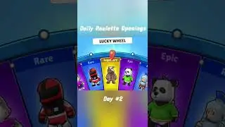 Daily Roulette Openings | Day #2 | Stumble Guys 🏃