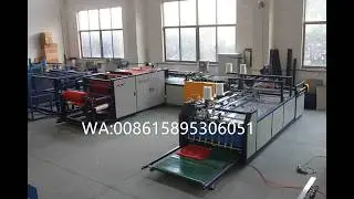 L mesh bag cutting and stitching machine sanchao China, L leno bag cutting and stitching machine