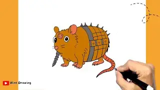 How to Draw Mole of Perro