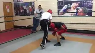 Veneno Dominguez y Brandon Leon Benitez sparring #Anesca #SANBAR #chiquitagonzalez