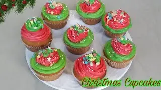 Christmas Special Cupcake || Easy Christmas Cupcakes Recipe