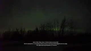 Incredible 11 second long green fireball meteor. March 19th 2018 2.02am . Anzac,Alberta, Canada