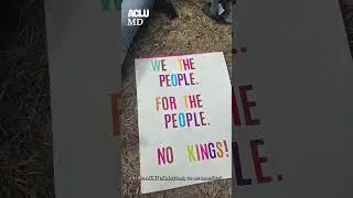 No Kings Protest & Rally - ACLU Maryland