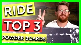 2020 Top 3 Ride Powder Snowboards