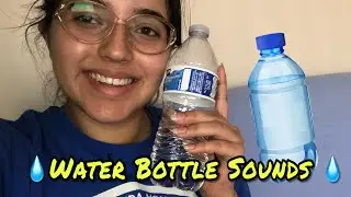 ASMR Plastic Water Bottle Sounds! (Crinkling, Tapping, & More)