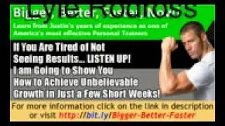 How to Building Muscle - Bigger Better Faster Now by Justin Woltering
