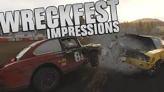 Next Car Game: WRECKFEST - Initial Honest Impressions [Multiplayer Gameplay]