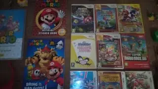 Super Mario merch collection!