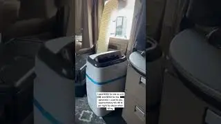 🚛 I SAVED $5.5K IN 4 MONTH NOT IDLING USING MY PORTABLE AIR CONDITIONER 🚛 #shorts #truckdriver