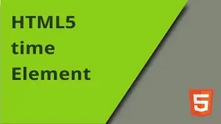 HTML5 time Element