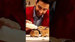 Helpless Hare Family Rescued from Snow ❄️ | Emotional Wildlife Cinematic Story 🐇❤️