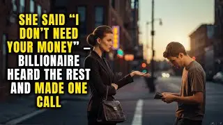 She Said “I Don’t Need Your Money” — Billionaire Heard the Rest and Made One Call