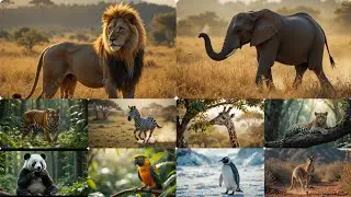 Jungle Animal Sounds for Kids | Safari Animals Roar, Trumpet, Hiss & More | Fun Learning Video 