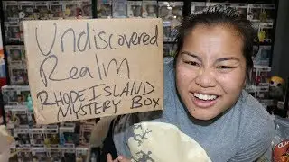 Undiscovered Realm Rhode Island Comic Con Mystery Box Unboxing 🍷