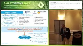 "Smart Cities Concept and Challenges..." Andrés Monzón (SMARTGREENS 2015)