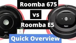 🥇 Roomba 675 vs. E5 Robot Vacuums (Quick Overview)