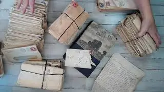 Vintage 1930's Letters with Original Envelope packs! Only $10 /Grab your before they are gone!