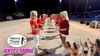 VENTO E SABBIA #tormentone2025 #bachatabase @ballidigruppohakunamatatap181  #estate2025 #dance