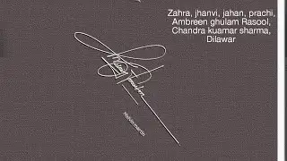 How to signature your Name design your Name|procreate|viral|calligraphy|logo#trending#viral#logo