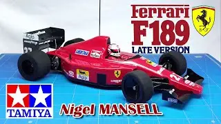 🔧 Build : Tamiya Ferrari F189 Late Version Nigel Mansell 1/10 RC F101 Chassis 👀