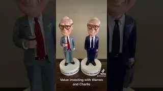 Value investing with Warren Buffett and Charlie Munger #Bobblehead