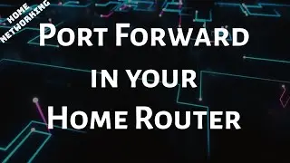 How to do Port Forwarding in your Home Broadband Router | Web Hosting | Port Mapping | NAT Rule