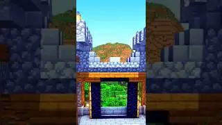 MINECRAFT smooth House building 🏫 #mewsong #minecraft #ternding #smooth #building #shortvideos