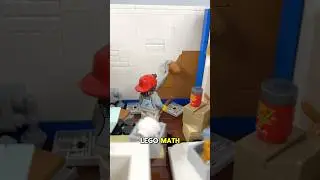 Tiny LEGO Apartment #lego #shorts #math