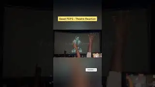 😍 #Beast FDFS - Theatre Reaction 🔥 | Thalapathi Intro in Beast #FrozenreelShorts