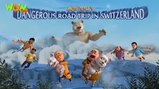Motu Patlu Dangerous Road Trip in Switzerland 🏔️🚗✨