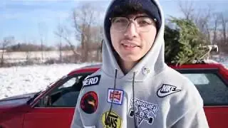 Subie Snow Drifting - 2 different crashes